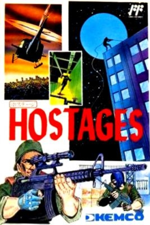 Hostages - The Embassy Mission (Japan) box art